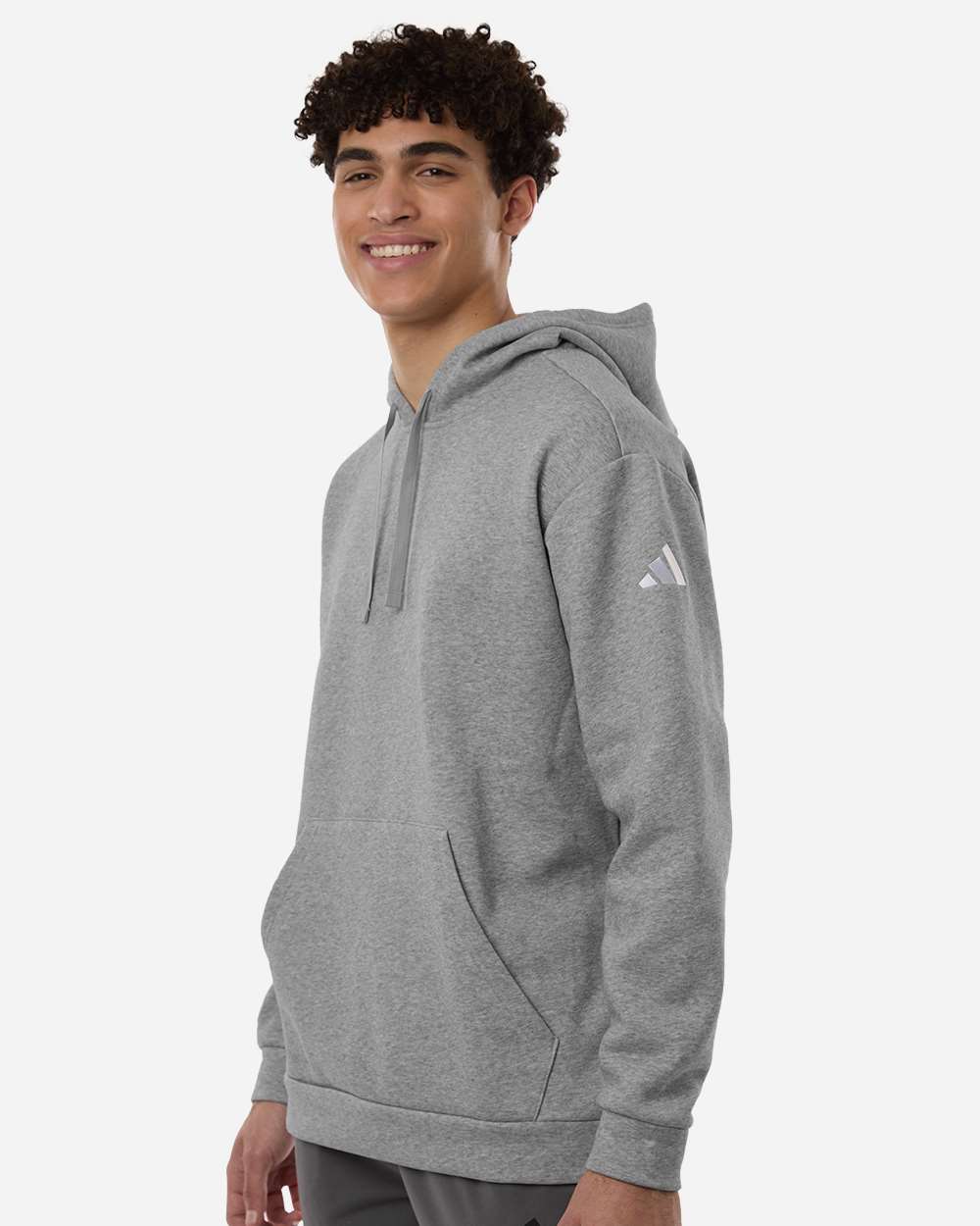 Adidas Men's Fleece Hooded Sweatshirt