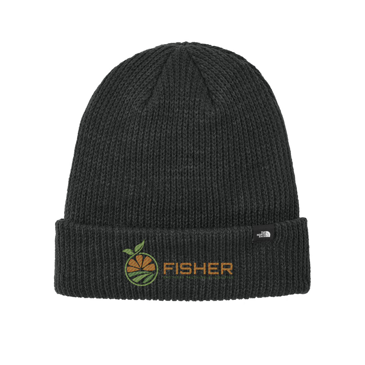 The North Face Truckstop Beanie - Embroidered — TNF Black