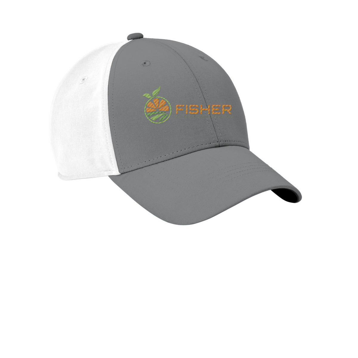 Nike Dri-FIT Legacy Cap - Embroidered — Dark Grey/ White