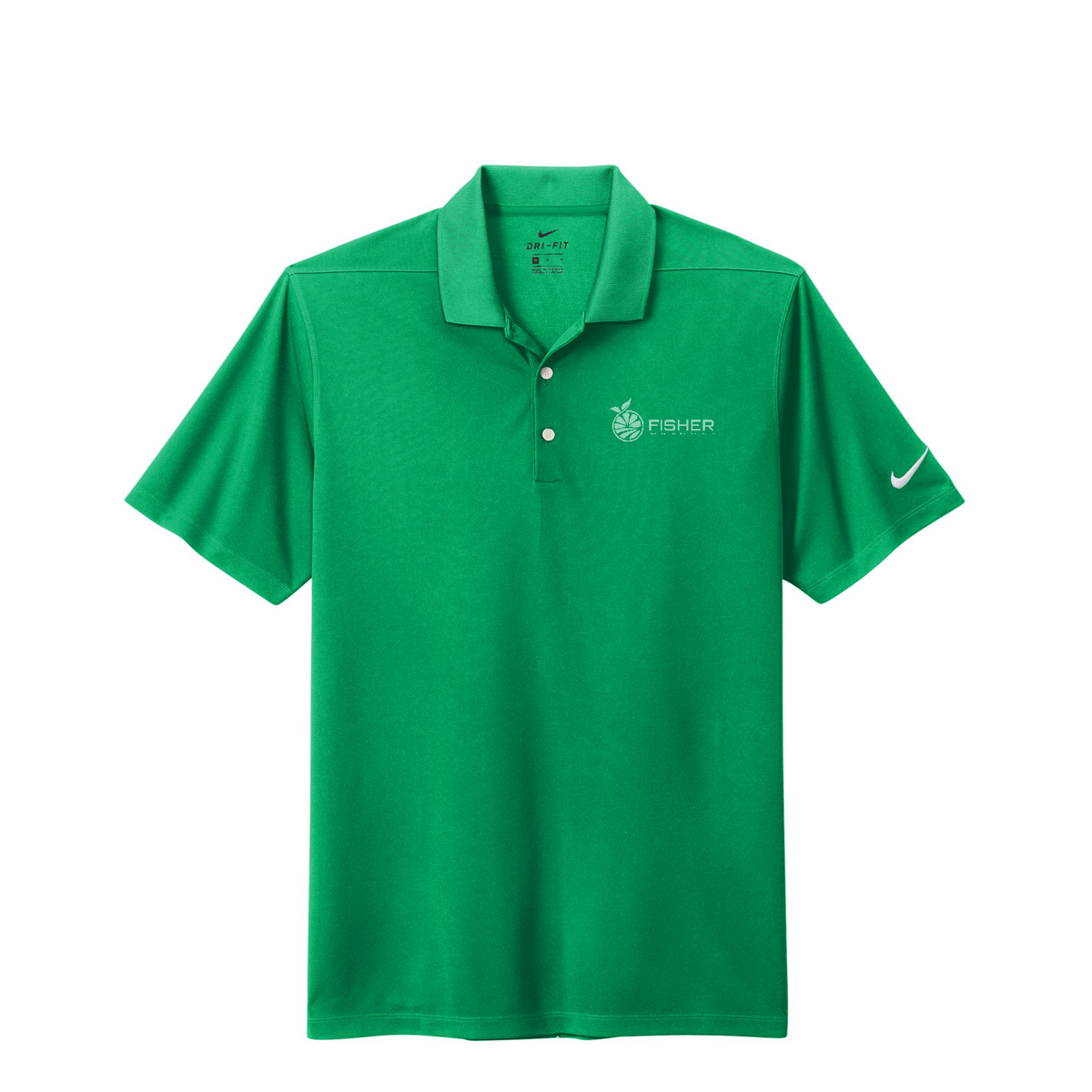 Nike Dri-FIT Micro Pique 2.0 Polo - Embroidered — Lucid Green