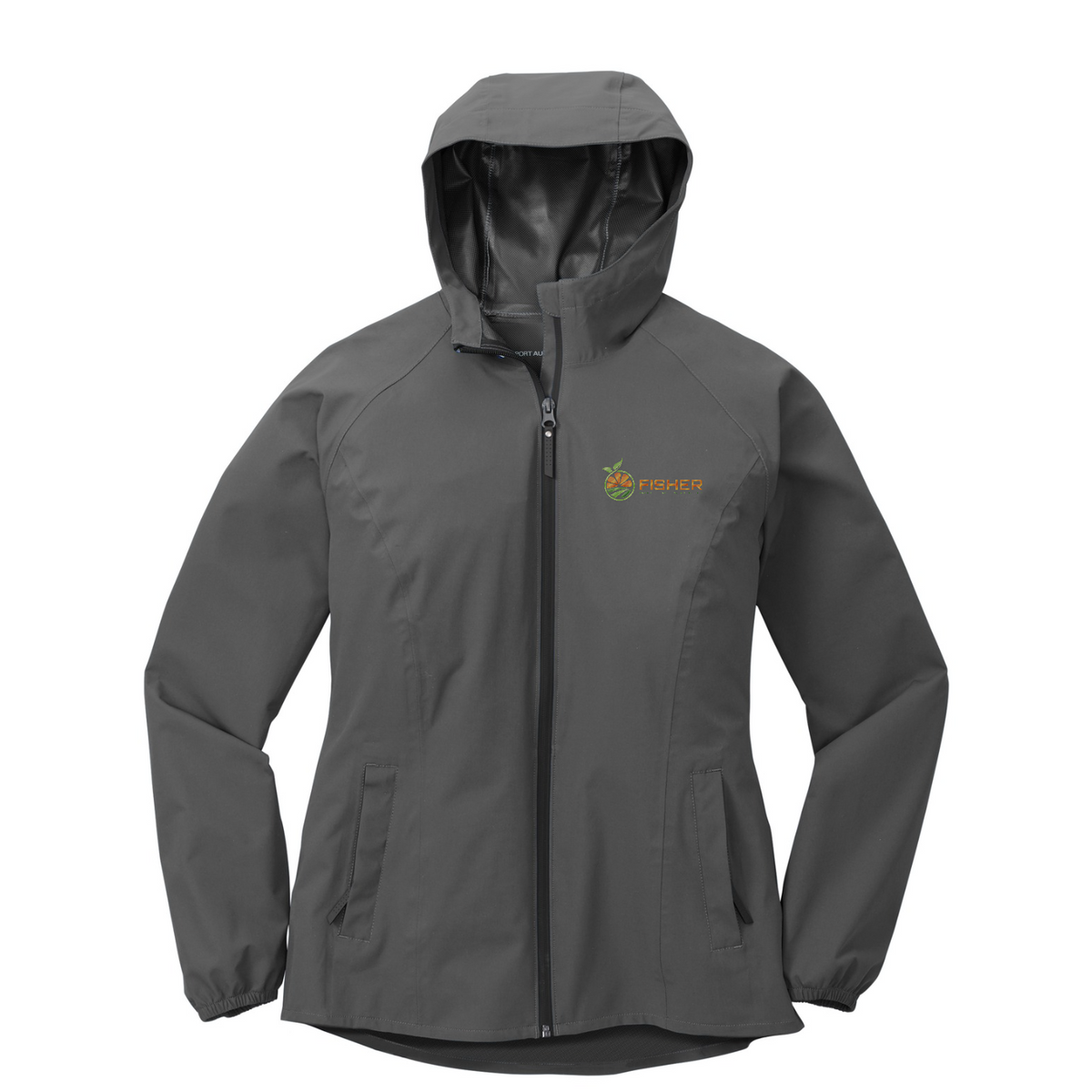 Port Authority Women's Essential Rain Jacket - Embroidered — Graphite