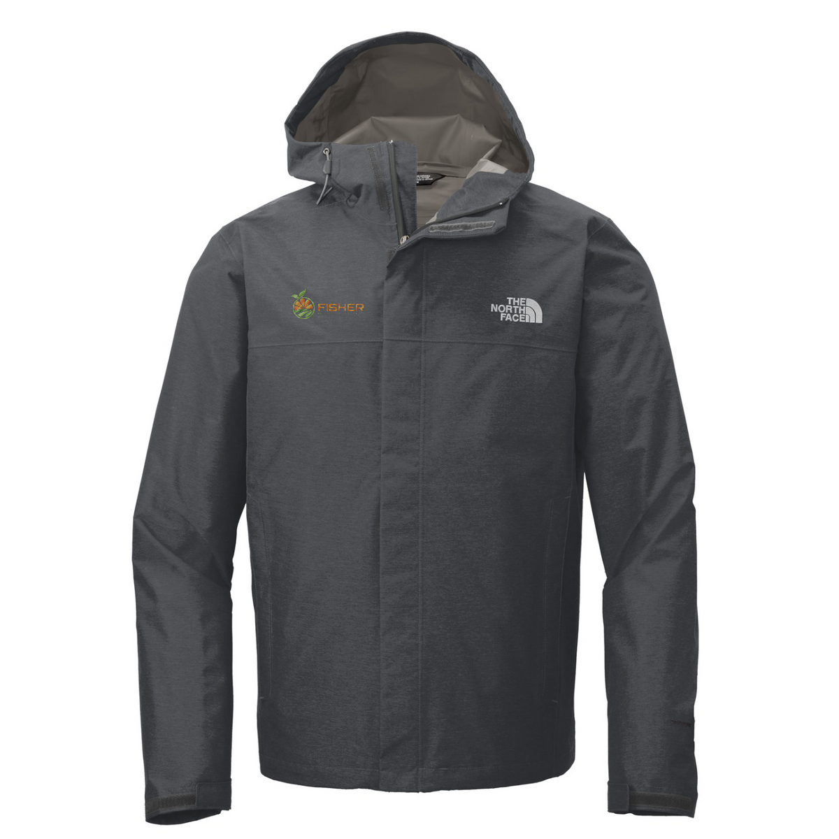 The North Face DryVent Rain Jacket - Embroidered — TNF Dark Grey Heather