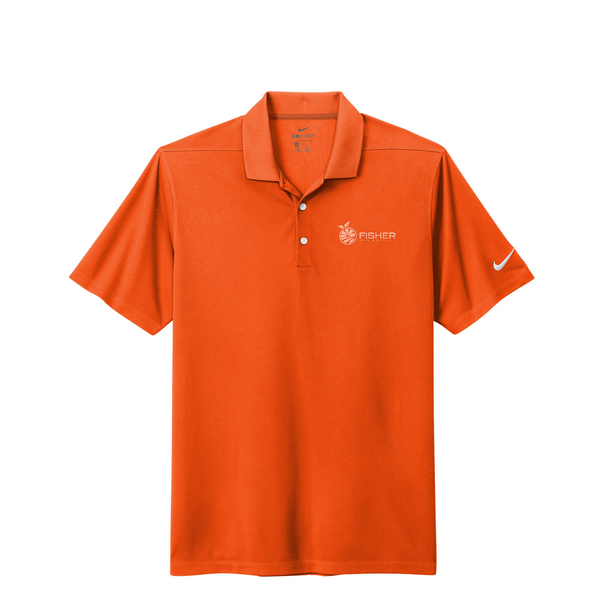 Nike Dri-FIT Micro Pique 2.0 Polo - Embroidered — Brilliant Orange