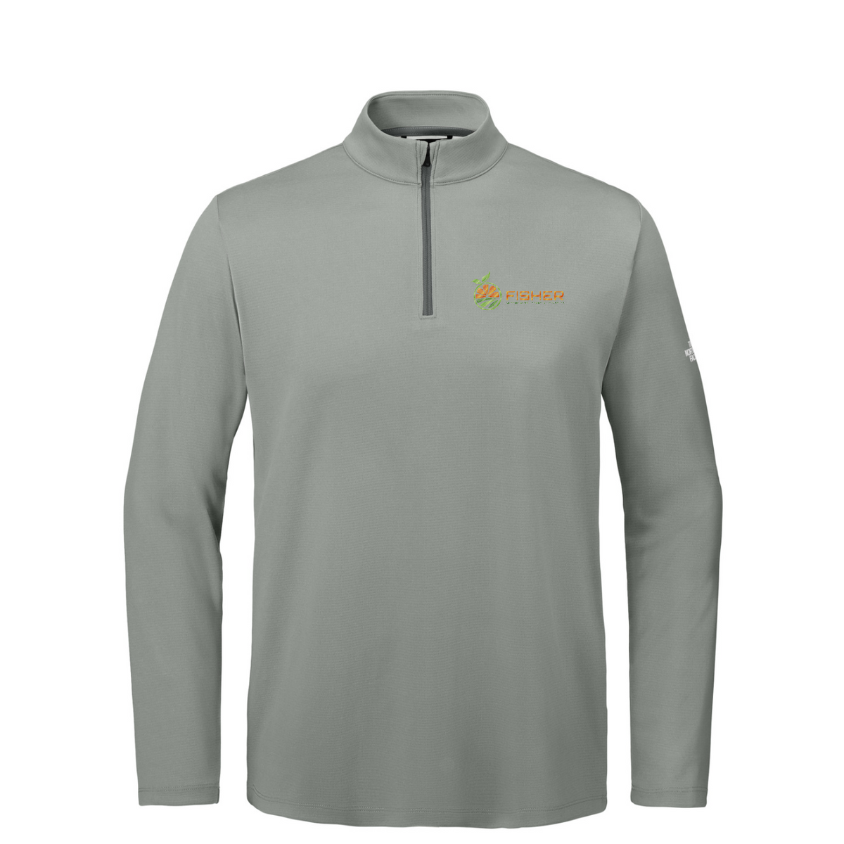 The North Face Ambition 1/4-Zip - Embroidered — Meld Grey Heather
