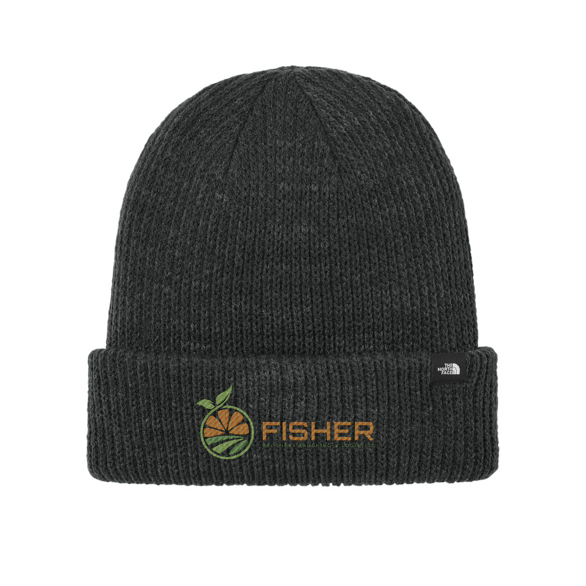 The North Face Truckstop Beanie - Embroidered — TNF Black Heather