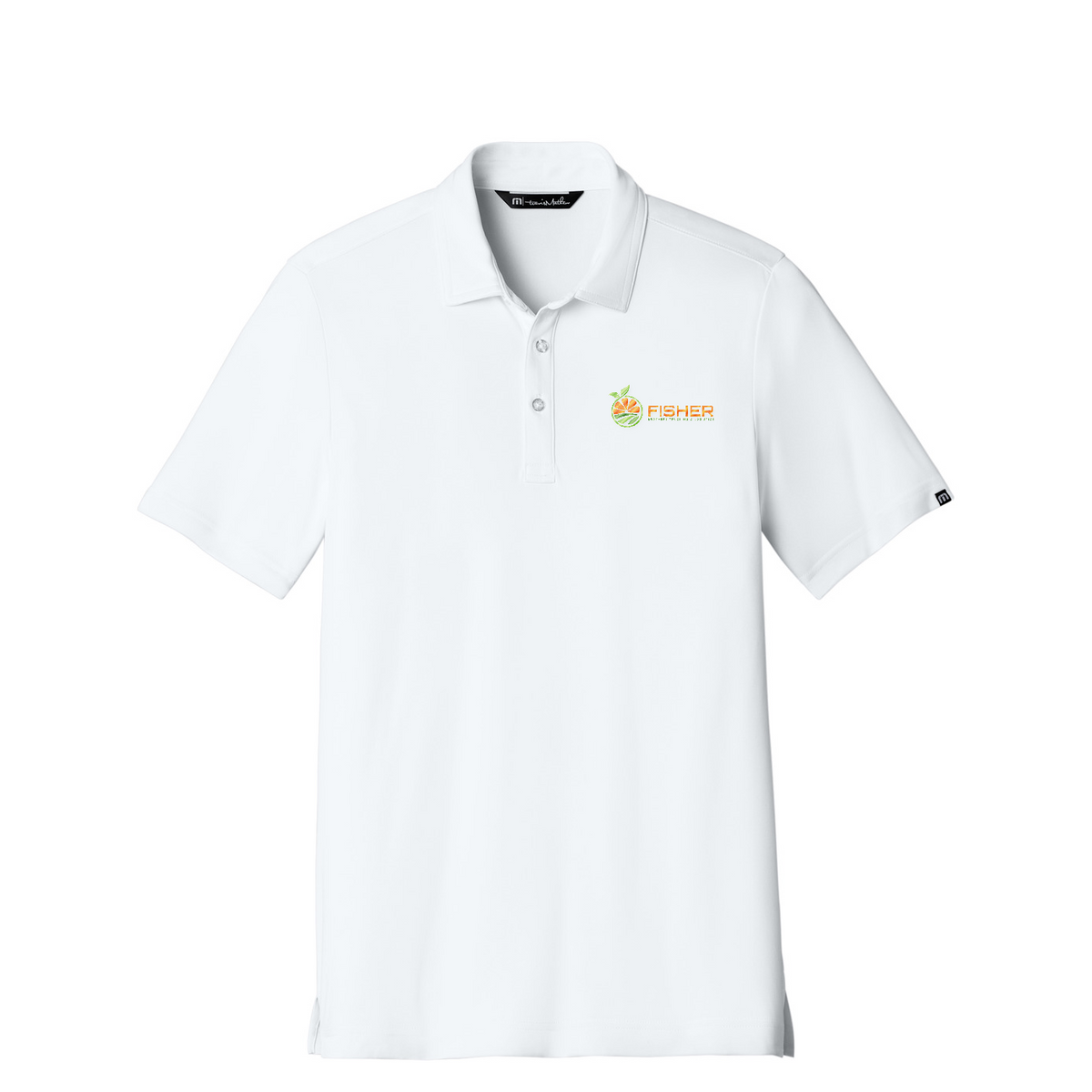 TravisMathew Coto Performance Polo - Embroidered — White