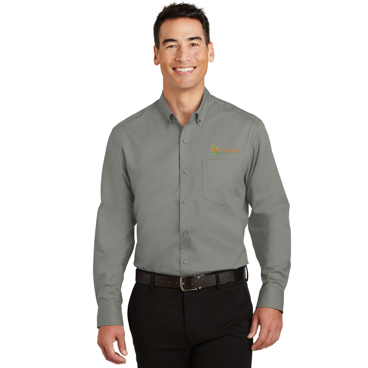 Port Authority SuperPro Twill Shirt - Embroidered — model