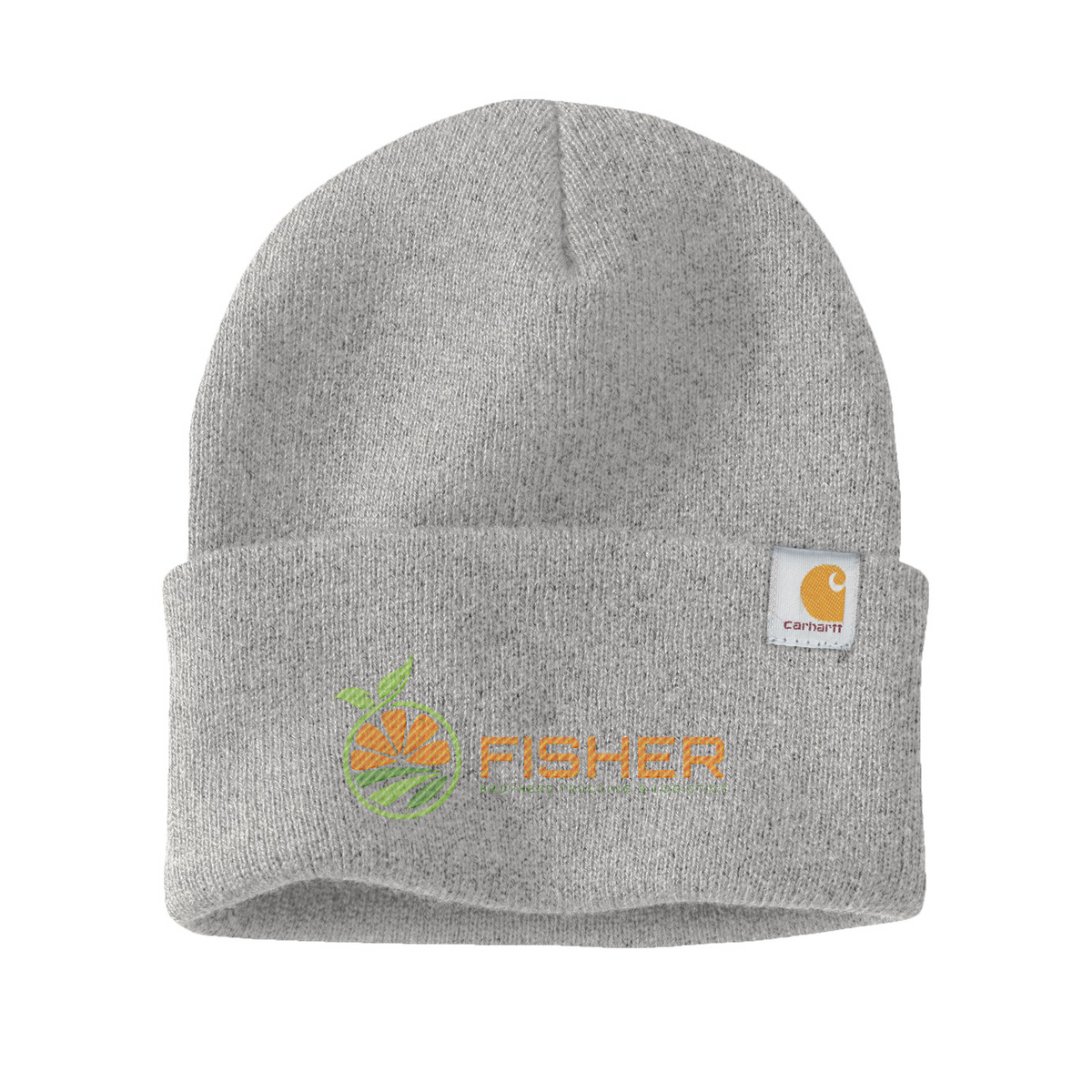 Carhartt Watch Cap 2.0 - Embroidered — Heather Grey