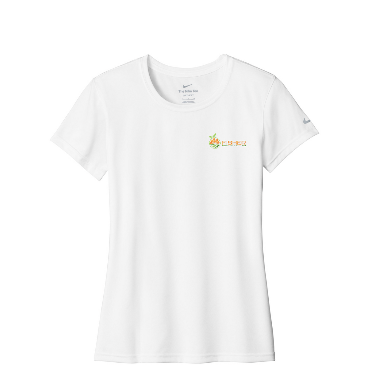 Nike Women's Swoosh Sleeve rLegend Tee — White
