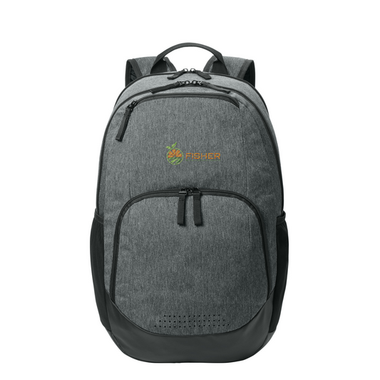 Sport-Tek Rec Backpack - Embroidered — Heather Grey
