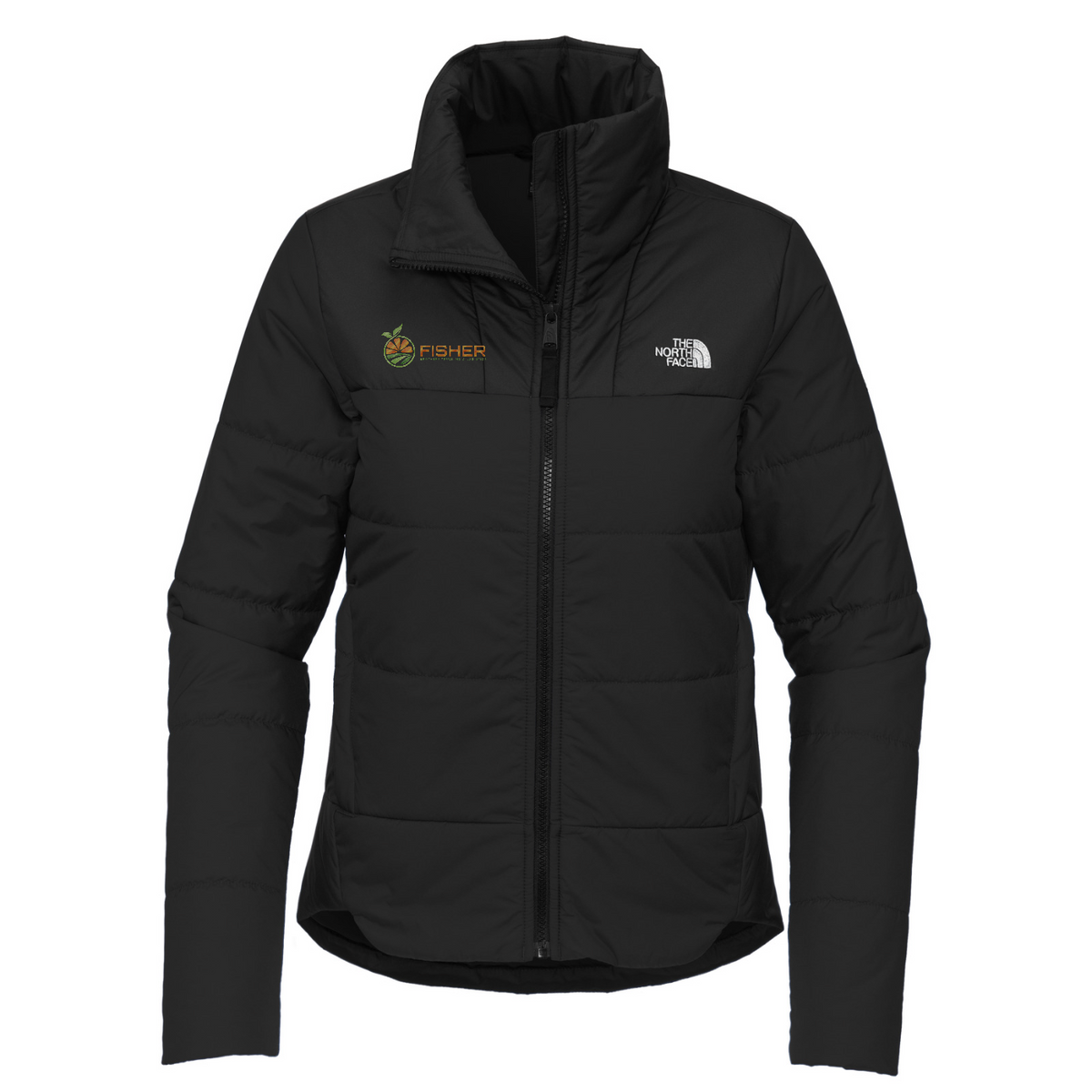 The North Face Women's Chest Logo Everyday Insulated Jacket - Embroidered — TNF Black