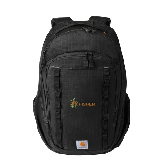 Carhartt 25L Ripstop Backpack - Embroidered — Black