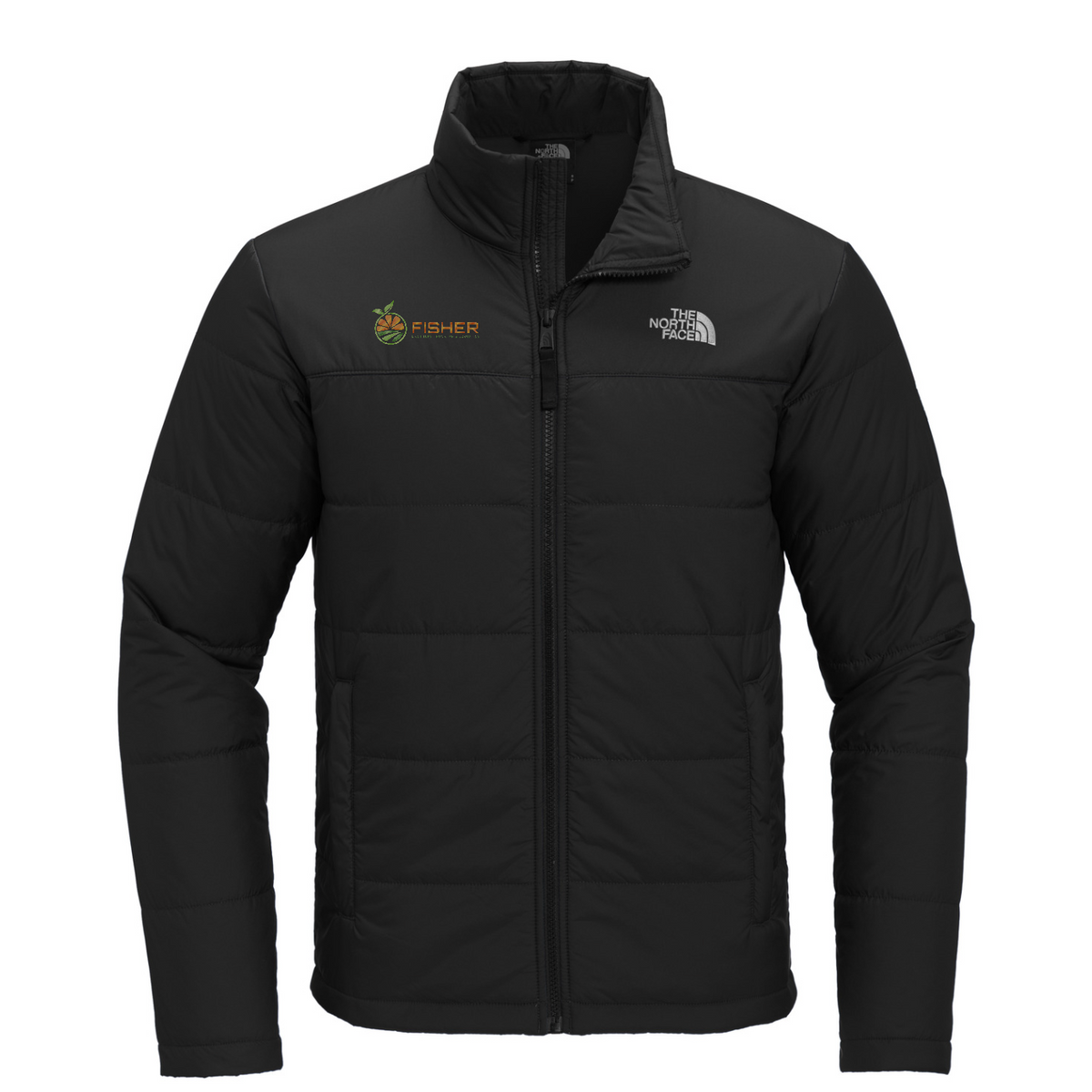 The North Face Chest Logo Everyday Insulated Jacket - Embroidered — TNF Black