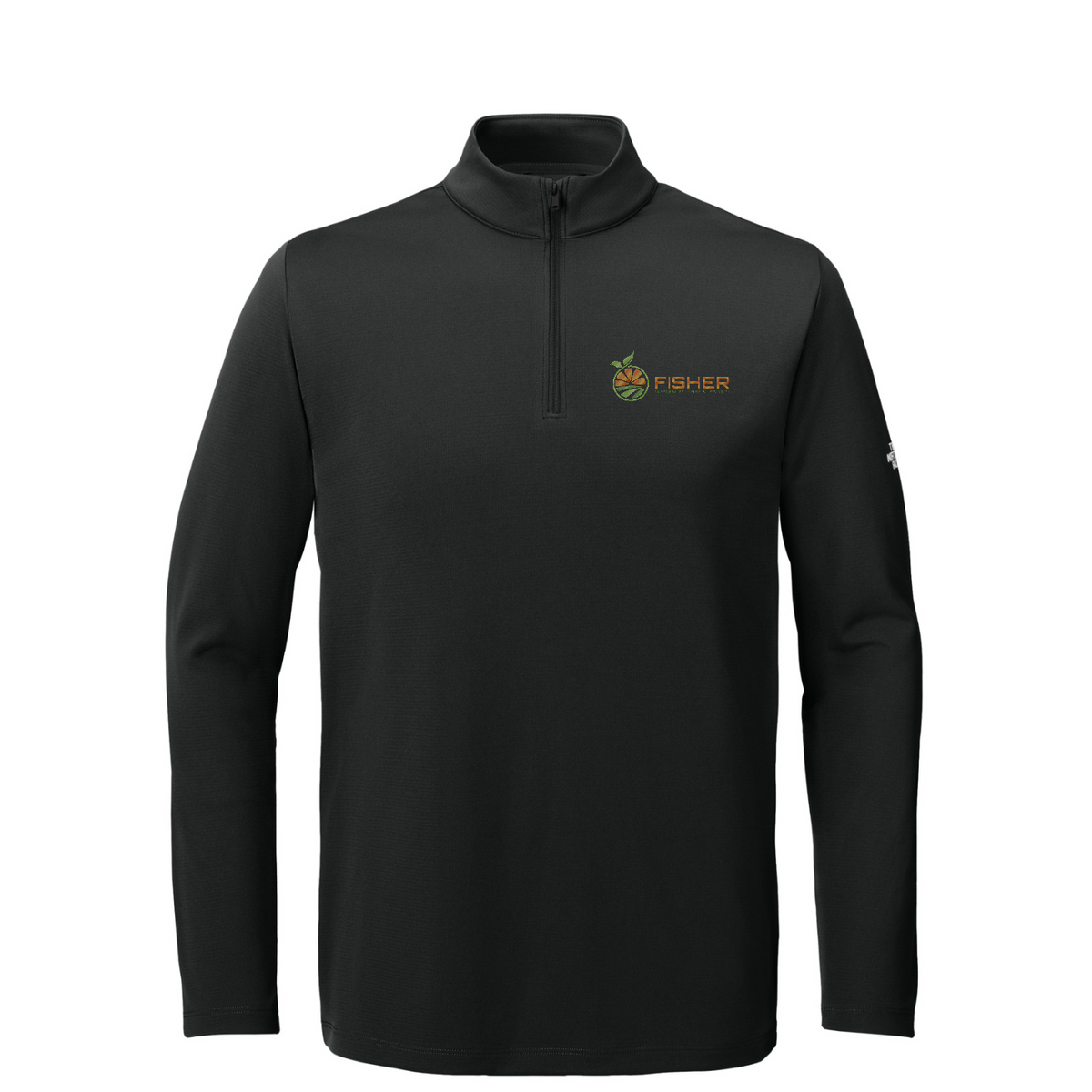 The North Face Ambition 1/4-Zip - Embroidered — TNF Black
