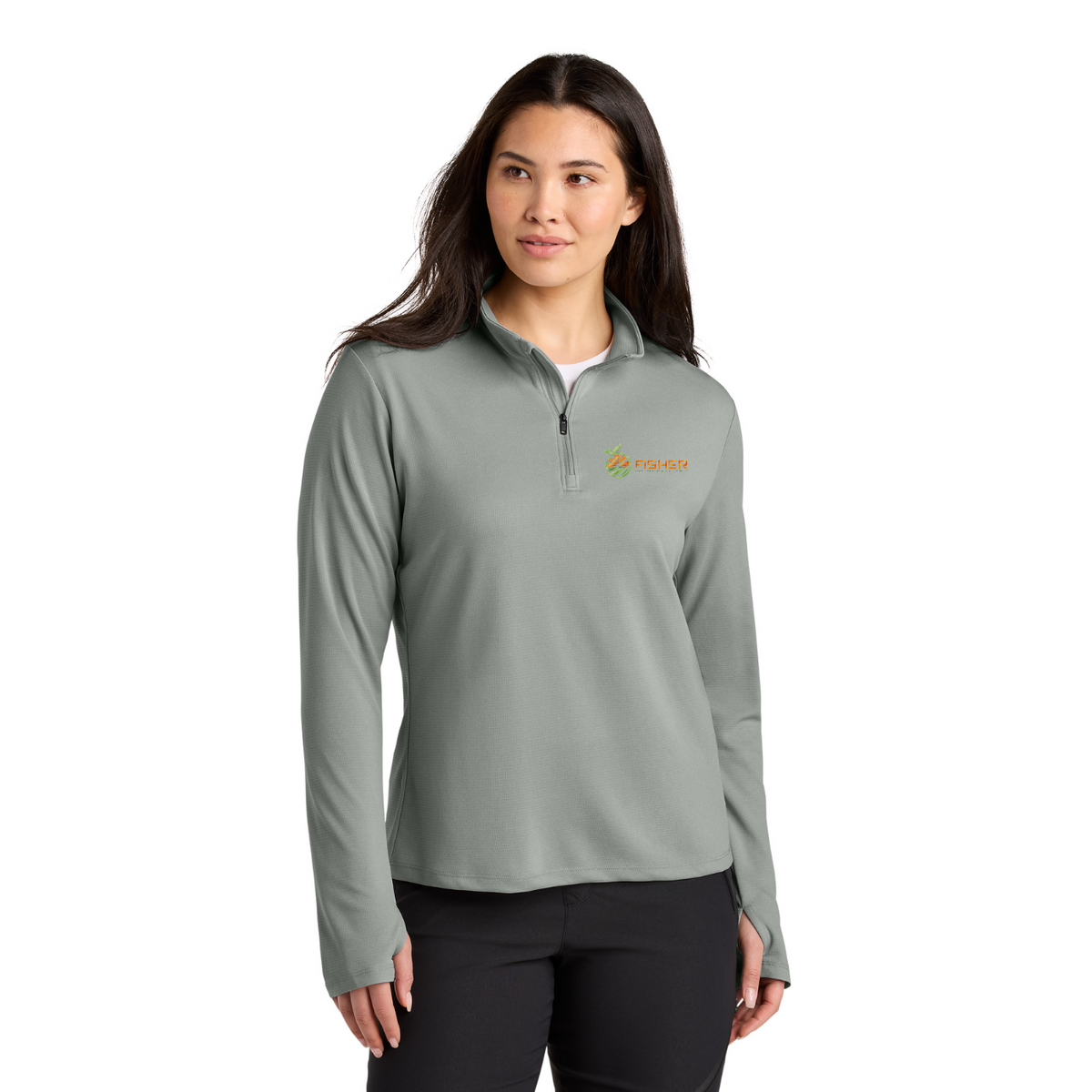 The North Face Women's Ambition 1/4-Zip - Embroidered — model