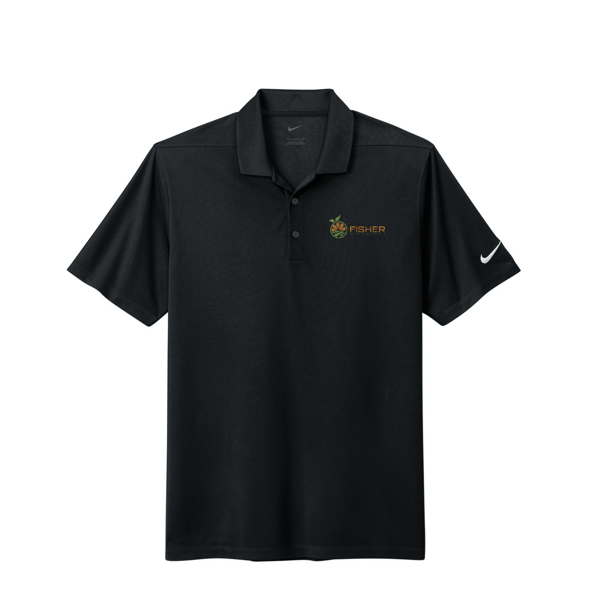 Nike Dri-FIT Micro Pique 2.0 Polo - Embroidered — Black