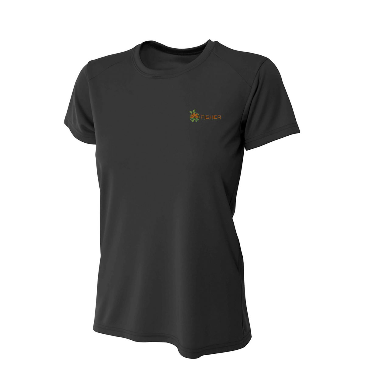 A4 Women's Cooling Performance Short Sleeve Tee — Black