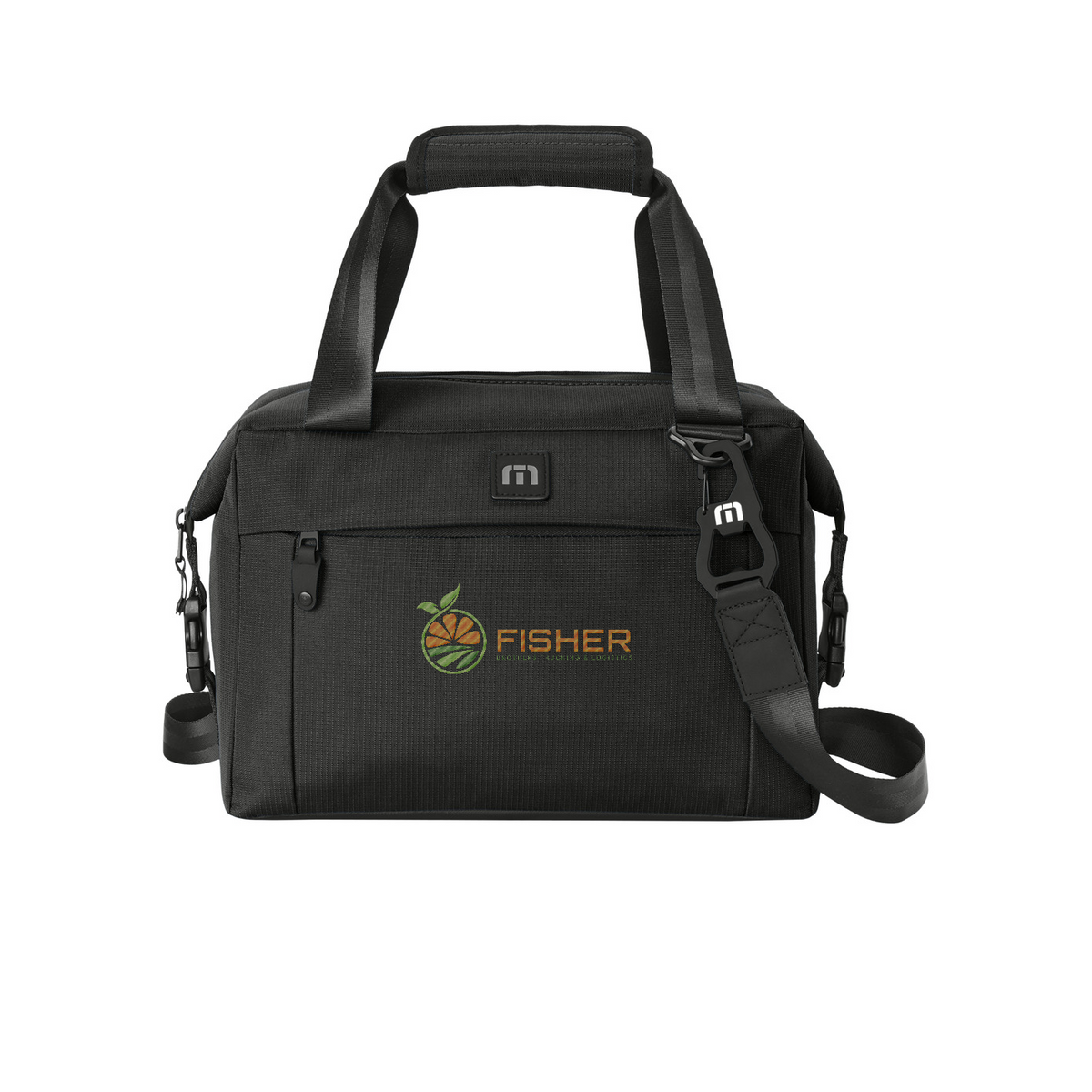 TravisMathew Chill'n 12-Can Cooler - Embroidered — Black