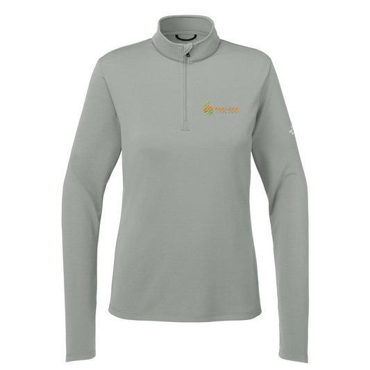 The North Face Women's Ambition 1/4-Zip - Embroidered — Meld Grey Heather