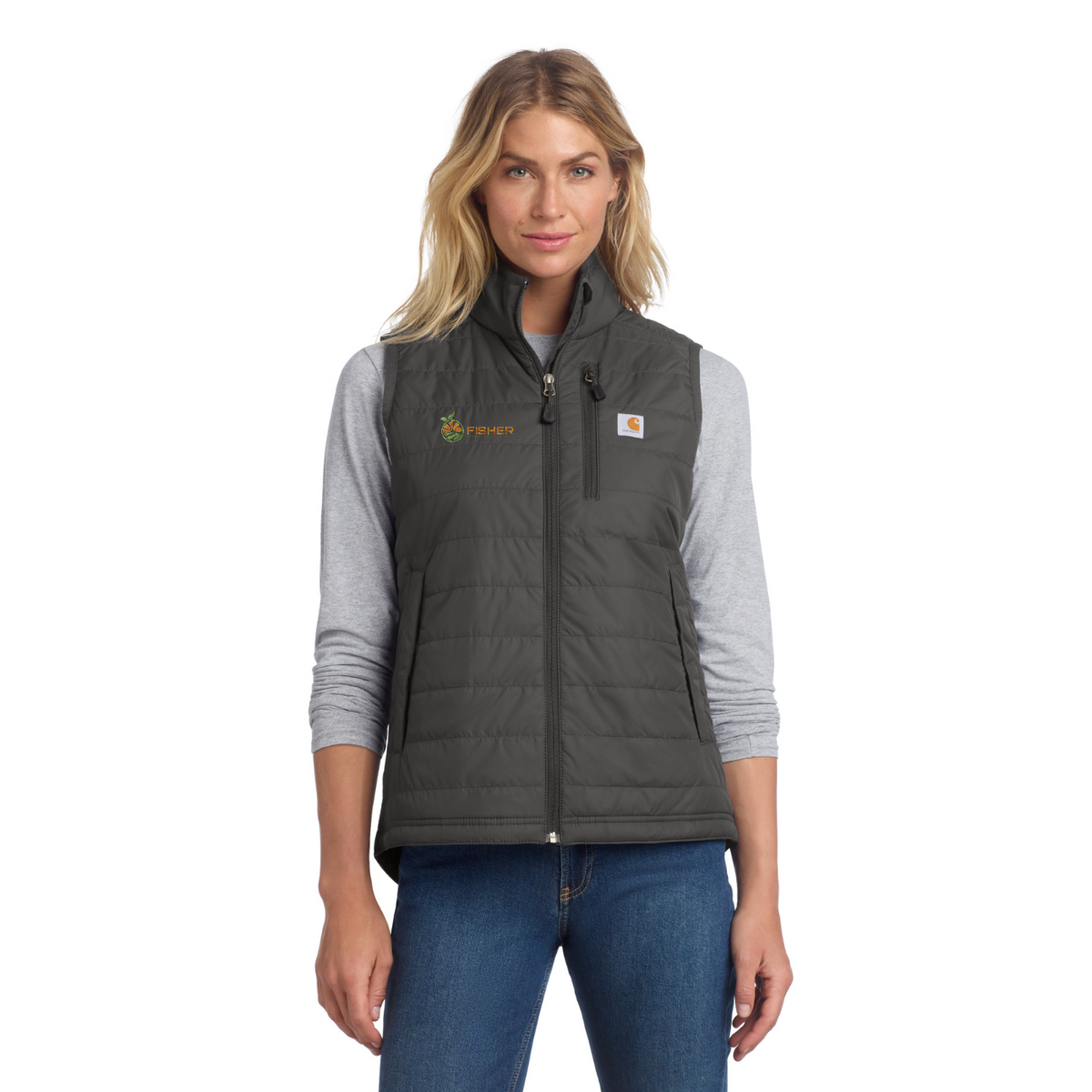 Carhartt Women's Gilliam Vest - Embroidered — model