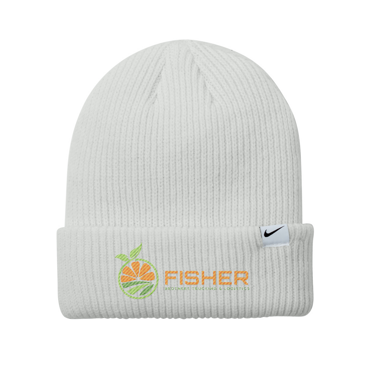 Nike Terra Beanie - Embroidered — Summit White