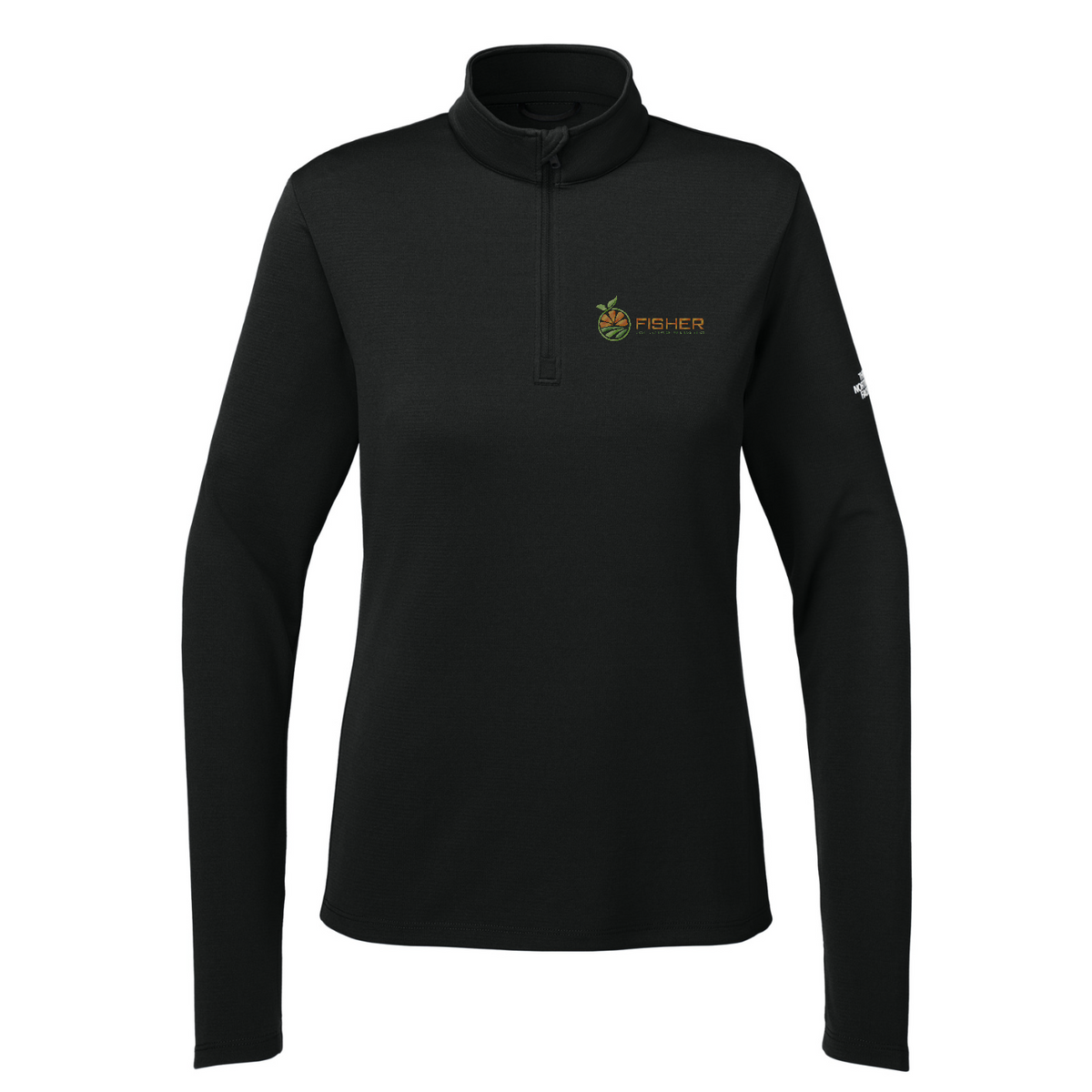 The North Face Women's Ambition 1/4-Zip - Embroidered — TNF Black