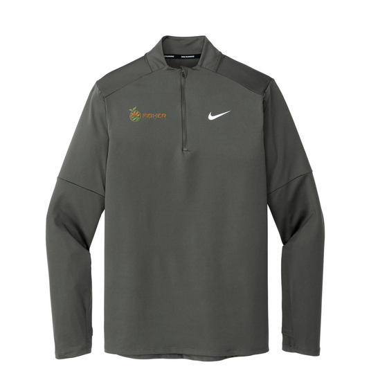 Nike Dri-FIT Element 1/2-Zip Top - Embroidered — Anthracite
