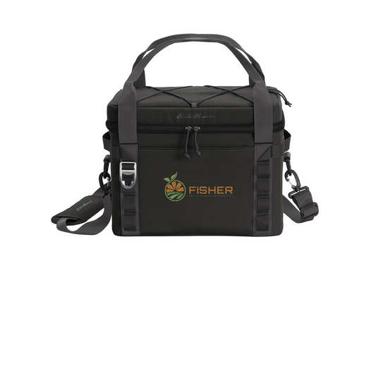Eddie Bauer  Max Cool 24-Can Cooler - Embroidered — Black/ Grey Steel