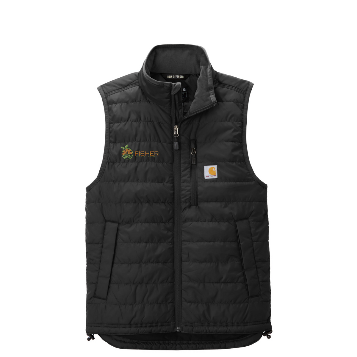 Carhartt Gilliam Vest - Embroidered — Black