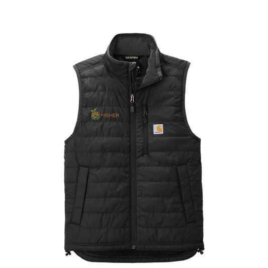 Carhartt Gilliam Vest - Embroidered — Black