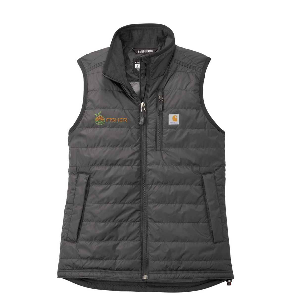 Carhartt Women's Gilliam Vest - Embroidered — Shadow Grey