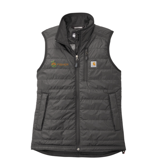 Carhartt Women's Gilliam Vest - Embroidered — Shadow Grey