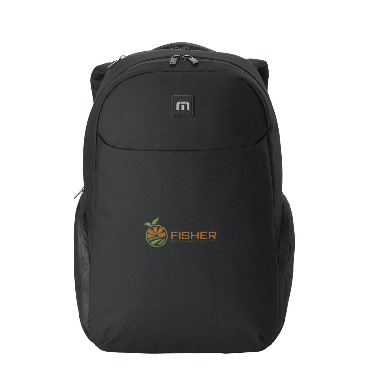 TravisMathew Recess Backpack - Embroidered — Black