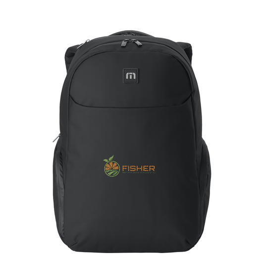 TravisMathew Recess Backpack - Embroidered — Black