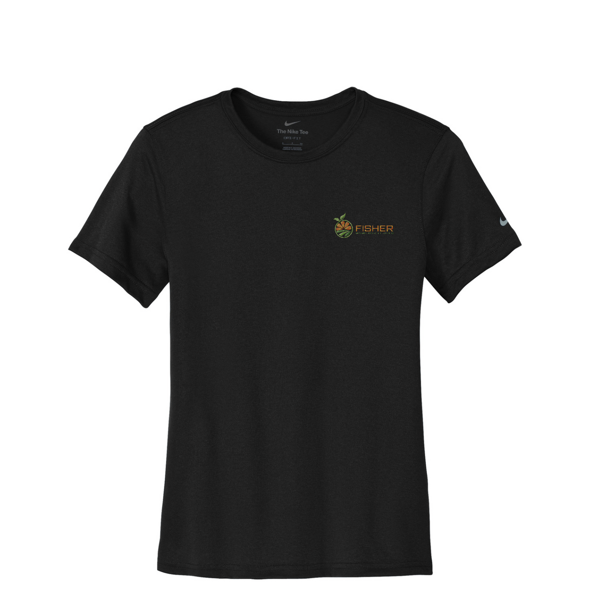 Nike Women's Swoosh Sleeve rLegend Tee — Black